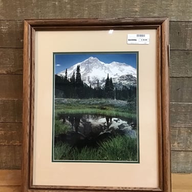 Framed Mt. Rainier Print (Tacoma)