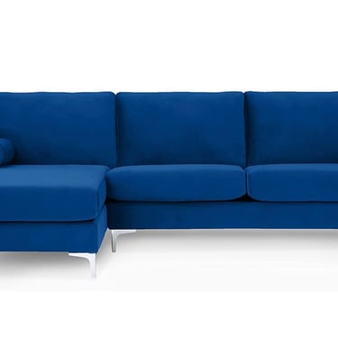 Mika Modern Sectional in Blue