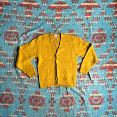 Vintage 1970s Pauker ‘Mohair’ Sweater Cardigan 