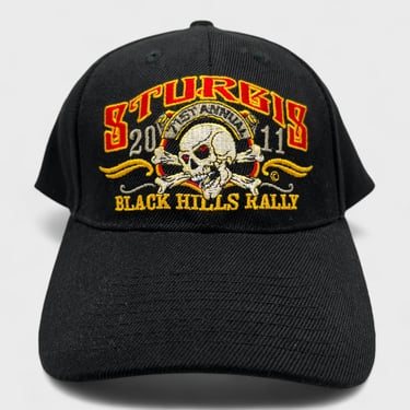 2011 Sturgis Black Hills Rally Strapback Hat