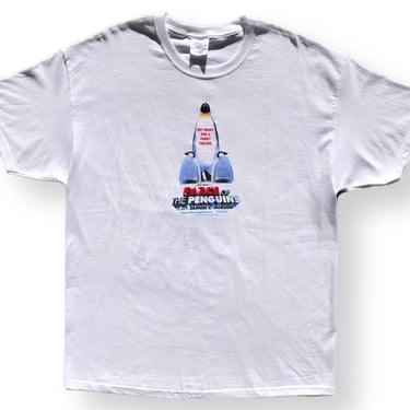 Vintage 2006 “Farce of the Penguins” A Bob Saget Film Featuring Samuel L. Jackson Movie Promo T-Shirt Size XL 