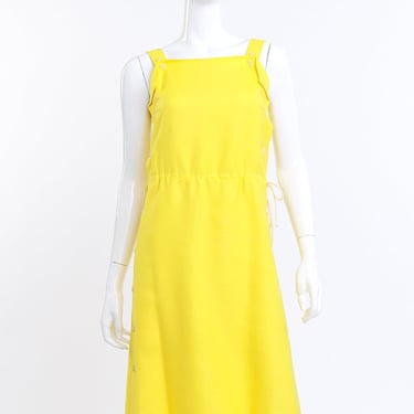 Sunshine Yellow Pinafore Dress