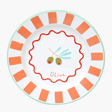 Bon appetit olive plate