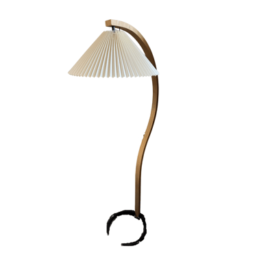 Tan Wood Lamp