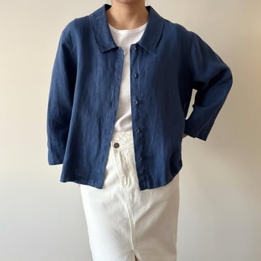 vintage 90s top FLAX by Jeanne Engelhart mint | Hunca Munca