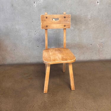 Monterey Straw 1930s Mission Chair