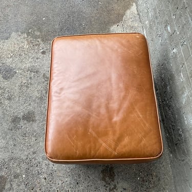 Leather Ottoman