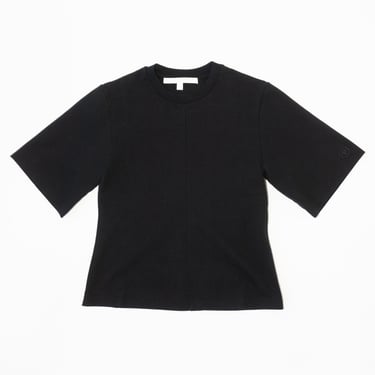 Isla Fitted Tee in Black