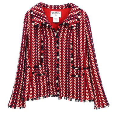 Chanel 2004 Jacket Red #40