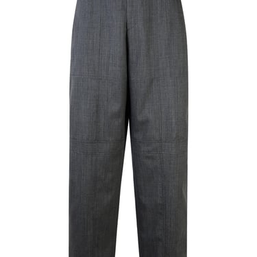 Jil Sander Grey Wool Trousers Men