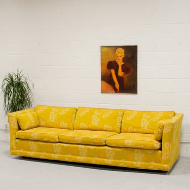Yellow 1960’s Sunflower Sofa