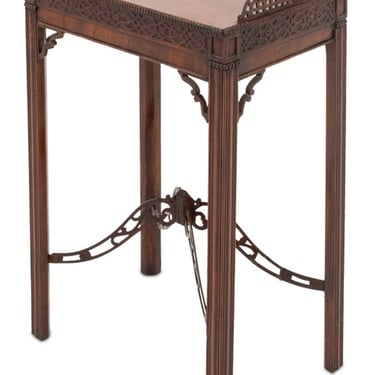 George III Mahogany Lamp Table