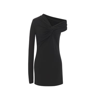 Saint Laurent One Sleeve Dress Women