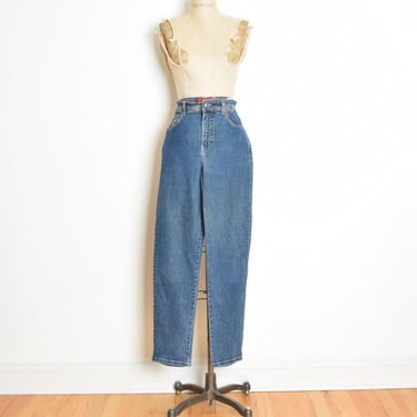 vintage 90s jeans Gloria Vanderbilt high waisted tapered denim pants M clothing 