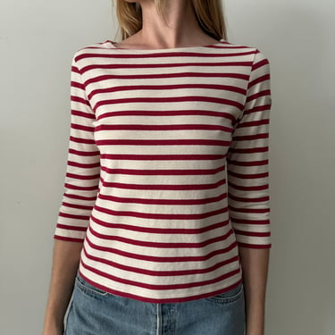 French Striped Fisherman tee