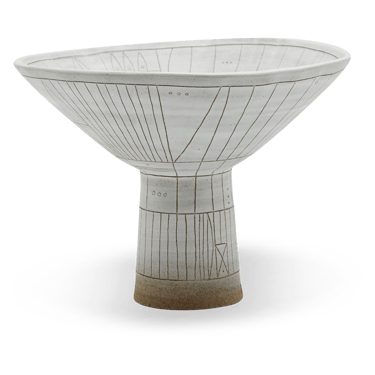 Scribe Pedestal Bowl