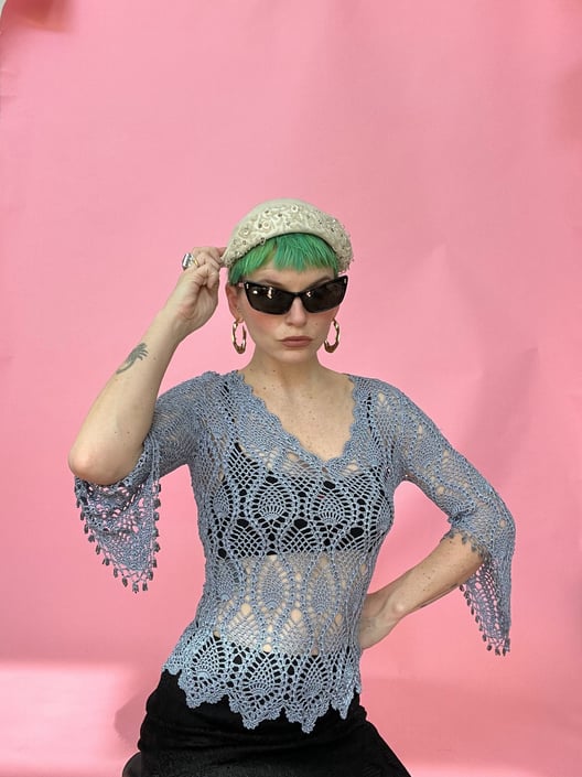【HI FI FNK】Ere Stitch Knitted Top L70233a_9cbcbb8b-b0f8-4321-