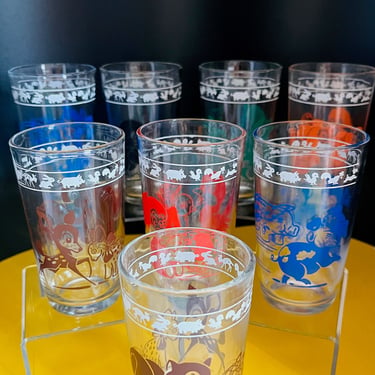 4 Mid Century Modern Swanky Swig Juice Glasses, 1950s | Her Vintage Crush -  Portland, OR | ATTIC