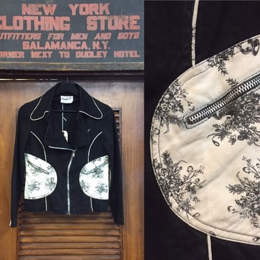 Vintage 1960’s “Roncelli” Panel Detail Jacket, Western Wear, Vintage Jacket, Floral, Ranch Jacket, Vintage Clothing 