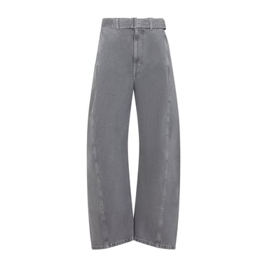 Lemaire Twisted Belted Jeans Women