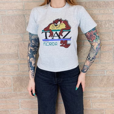 90's Taz Looney Tunes Florida Travel T Shirt 