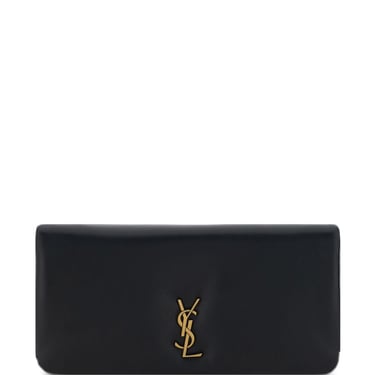 Saint Laurent Women Calypso Leather Mini Bag