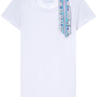 Pucci Women Cotton Blend T-Shirt