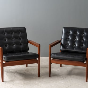 Pair of Børge Jensen Lounge Chairs