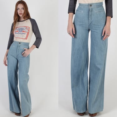 70s Levis Hippie Elephant Bell Bottom Flare Jeans 
