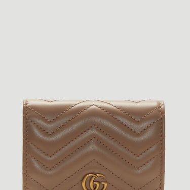 Gucci Women Gg Marmont Leather Wallet