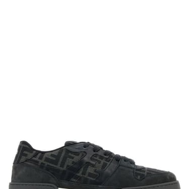 Fendi Men Embroidered Match Sneakers