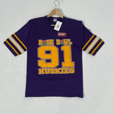 Vintage Deadstock (DS) Washington Huskies "1991 Rose Bowl" Raglan Shirt Sz. L