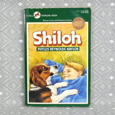 Shiloh (1991) by Phyllis Reynolds Naylor - Dell Yearling - Newbery Medal winner - Vintage 1990s Children's Fiction 