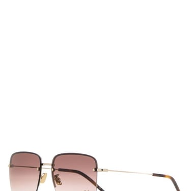 Saint Laurent Women Silver Metal Sl 312 Sunglasses