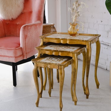 Gold Nesting Tables