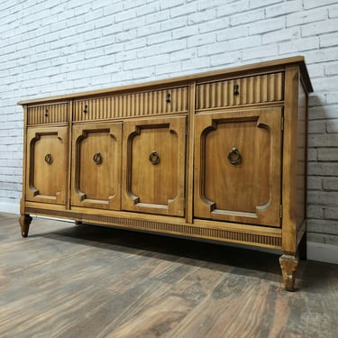 Item #296 Customizable Mid-century Neoclassical sideboard / TV stand 