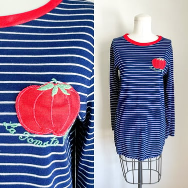 Vintage 1970s Hot Tomato T-shirt / Nightgown / PJ Tee // S 