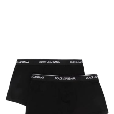 Dolce &amp; Gabbana Men Set Of 2 Boxers With Logo Band