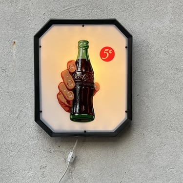 Coca-Cola Light Up Wall Hanging 