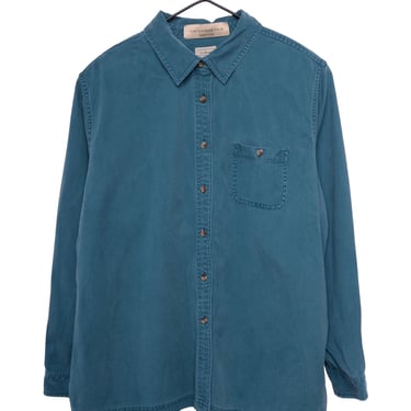 Teal Denim Shirt