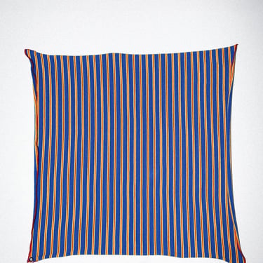 KkCo Pierced Bandana - Striped Cobalt