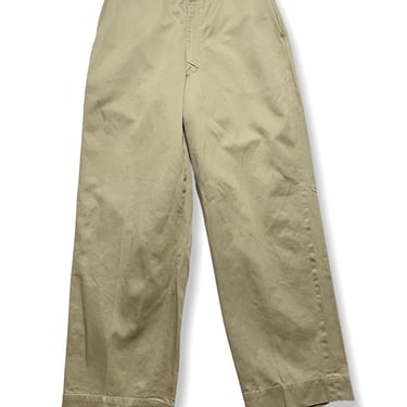 Vintage 1960s US Army Uniform Trousers ~ 28.5 x 29.5 ~ Field Pants ~ Vietnam War ~ Military ~ Chinos / Khaki 