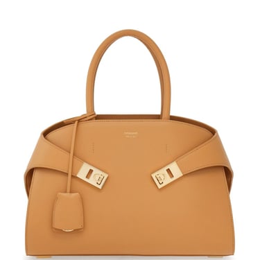 Ferragamo Women Hug Small Leahter Tote Bag