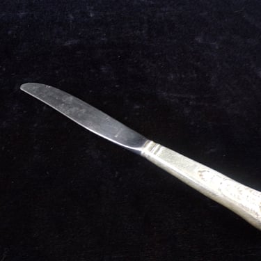 ws/(1) US Navy 8 1/4" Silver Butter Knife, INSICO