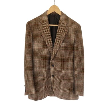 Vintage Tweed Sportcoat Mens Blazer Napoli Paul Stuart 52 