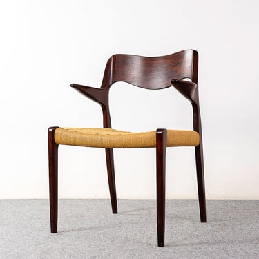 Rosewood Model 55 Armchair by By Niels Moller - (D1088.5) 