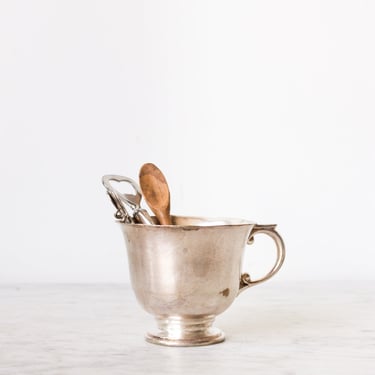 Vintage Silver Teacup