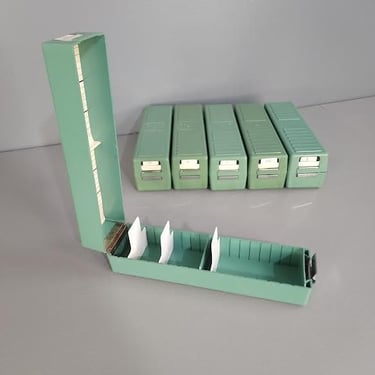 One Kodak Green Ready File Slide Holder Storage Multiples Available 