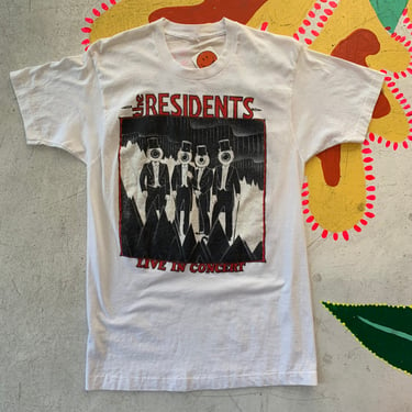 1980s Residents “Live in Concert” Tee