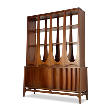 Broyhill Brasilia Room Divider, Circa 1960s - *Please ask for a shipping quote before you buy. 